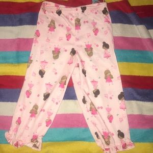 Pink pj pants size 3T